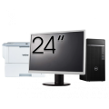 Calculator Second Hand DELL OptiPlex 7080 Tower, Intel Core i5-10500 3.10 - 4.50GHz, 8GB DDR4, 256GB SSD + Monitor 24" + Imprimanta Brother HL-L6300DW