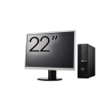 Pachet Calculator Second Hand DELL OptiPlex 7090 SFF, Intel Core i5-10600 3.30 - 4.80GHz, 8GB DDR4, 256GB SSD + Monitor 22"