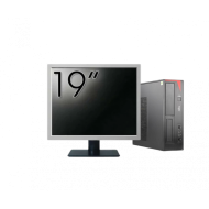 Pachet Calculator Second Hand Fujitsu Esprimo E420, Intel Core i3-4130 3.40GHz, 4GB DDR3, 500GB HDD + Monitor 19"