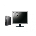 Pachet Calculator Second Hand Fujitsu Esprimo D756 Desktop, Intel Core i5-6500T 2.50-3.10GHz, 8GB DDR4, 500GB HDD + Monitor 19"