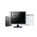 Pachet Calculator Second Hand Fujitsu Esprimo D957 SFF, Intel Core i5-6500T 2.50-3.10GHz, 8GB DDR4, 500GB HDD + Monitor 19" + Imprimanta Brother HL-L6300DW
