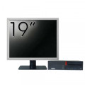 Pachet Calculator Second Hand LENOVO M700 SFF, Intel Core i5-6400 2.70GHz, 8GB DDR4, 256GB SSD + Monitor 19"