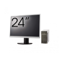 Pachet Calculator Asus Celtic R2200, AMD Ryzen 3 2200G 3.50GHz, 8GB DDR4, 256GB SSD + Monitor 24"