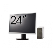 Pachet Calculator Asus Celtic R2200, AMD Ryzen 3 2200G 3.50GHz, 8GB DDR4, 256GB SSD + Monitor 24"