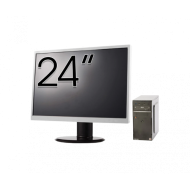 Pachet Calculator Asus Celtic R2200, AMD Ryzen 3 2200G 3.50GHz, 8GB DDR4, 256GB SSD + Monitor 24"
