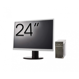 Pachet Calculator Asus Celtic R2200, AMD Ryzen 3 2200G 3.50GHz, 8GB DDR4, 256GB SSD + Monitor 24"