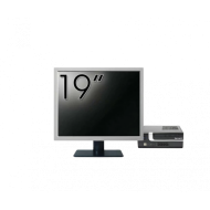 Pachet Calculator Second Hand Terra Mini PC, Intel Core i3-7100 3.90GHz, 8GB DDR4, 256GB SSD + Monitor 19"
