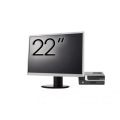 Pachet Calculator Second Hand Terra Mini PC, Intel Core i3-7100 3.90GHz, 8GB DDR4, 256GB SSD + Monitor 22"
