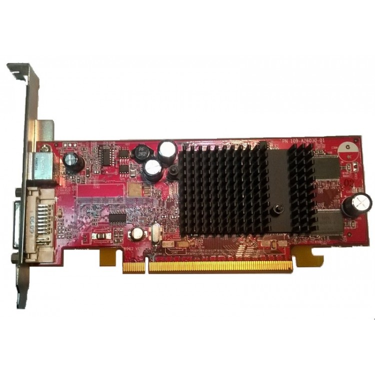 Placa video PCI-E Ati Radeon X600, 128 Mb, DVI, S-out, sh