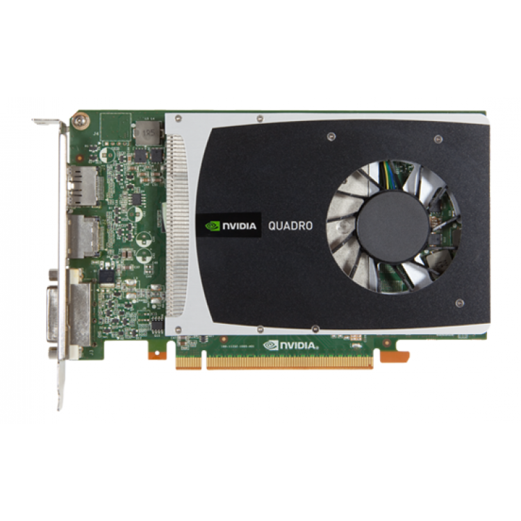 Placa Video nVidia Quadro 2000, 1GB DDR5, 128 bit, PCI-express, DVI, 2x Display Port