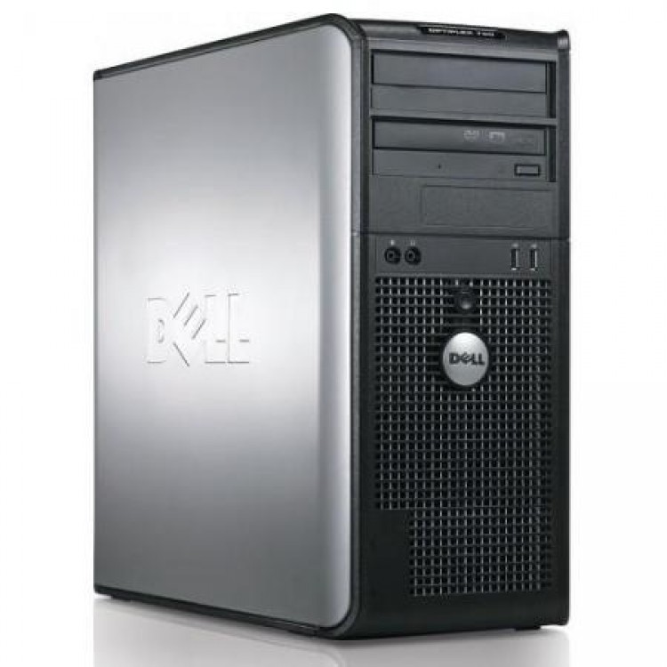 Calculator Dell OptiPlex 380 Tower, Intel Pentium Dual Core E5700 3.00GHz, 2GB DDR3, 250GB SATA, DVD-RW