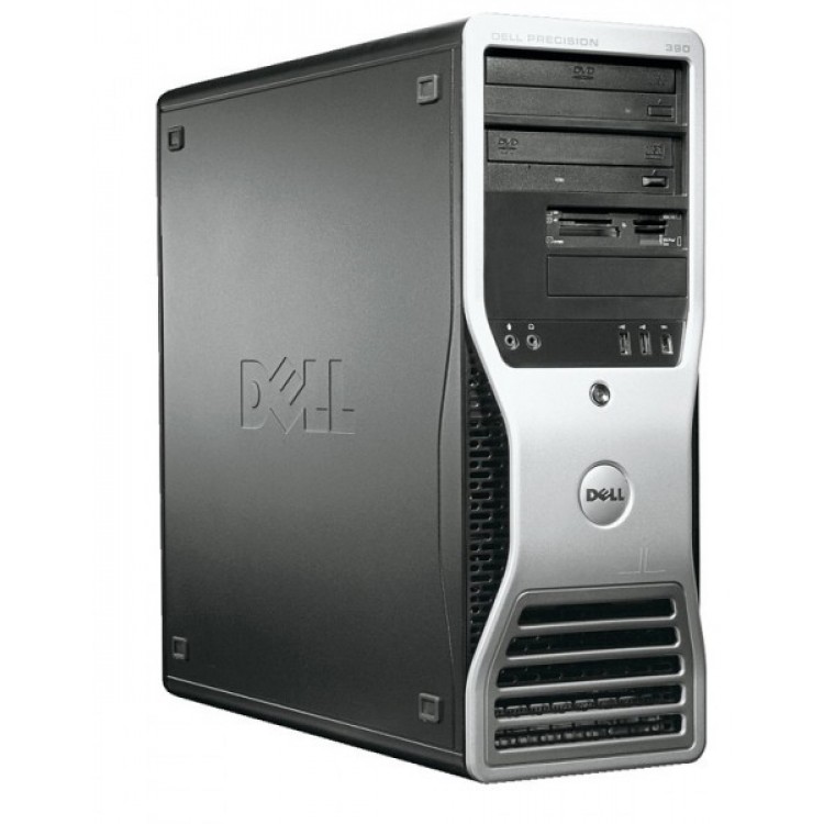 Workstation DELL Precision 390, Intel Core 2 Duo E6300 1.86GHz, 2GB DDR2, 160GB SATA, ATI FIRE GL V3400 128 MB