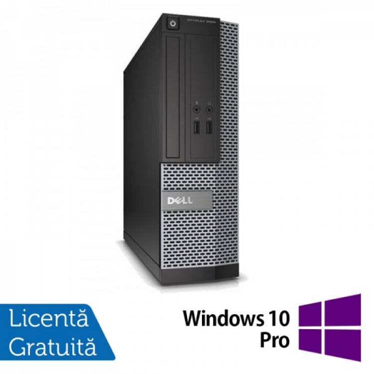 Calculator DELL OptiPlex 7010 SFF, Intel Core i7-3770 Gen a 3-a 3.40GHz, 8GB DDR3, 500GB SATA, DVD-RW + Windows 10 Pro