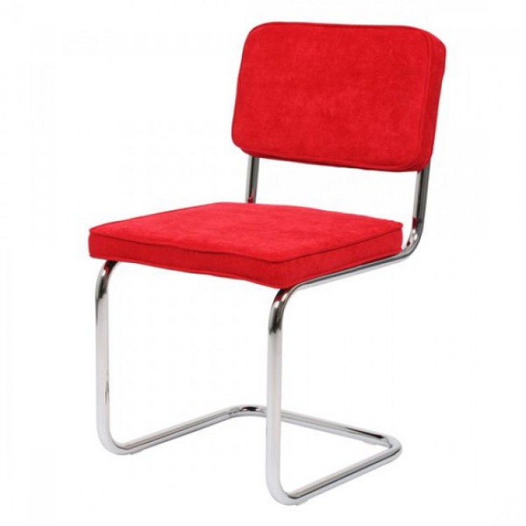 Scaun BUTIK Modjo FL20235, Rosu / Metal