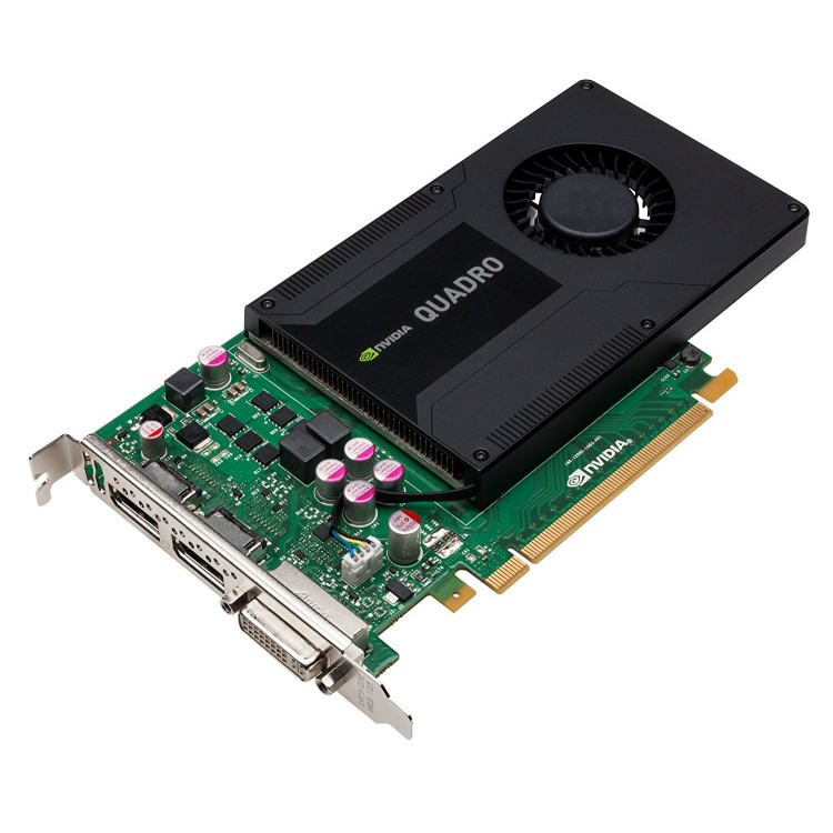 Placa video nVidia Quadro K2000 2GB, GDDR5 128-Bit, 2 x DisplayPort, DVI