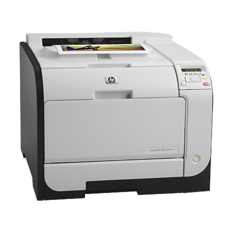 Imprimanta Laser Color HP LaserJet Pro 400 M451dn, Duplex, Retea, USB, 21ppm, Toner Low