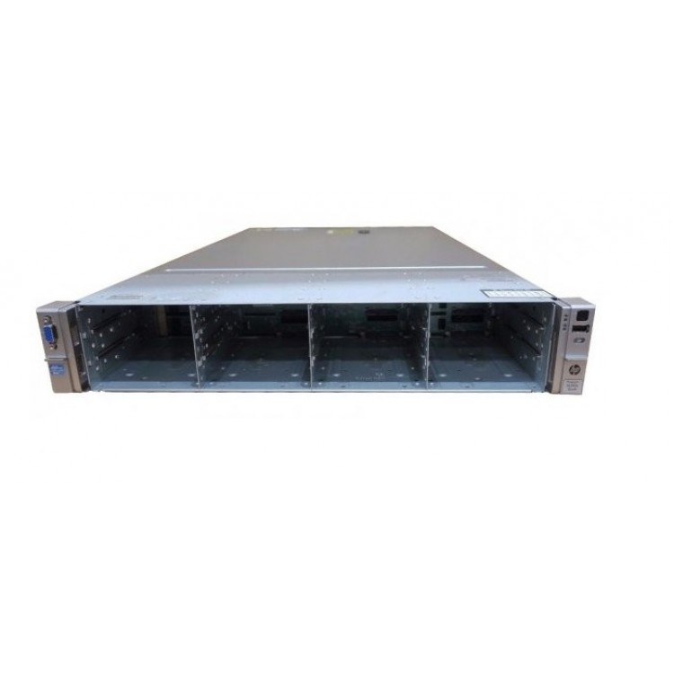 Server HP ProLiant DL380e G8, 2U, 2x Intel Octa Core Xeon E5-2450L 1.8 GHz-2.3GHz, 128GB DDR3 ECC Reg, 14 x 3,5 inch bays, no HDD, Raid Controller HP SmartArray P420/1GB, iLO 4 Advanced, 2x Surse Hot Swap 750W