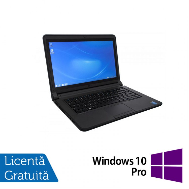 Laptop Refurbished DELL Latitude 3340, Intel Core i3-4010U 1.70GHz, 8GB DDR3, 500GB SATA, 13.3 inch + Windows 10 Pro
