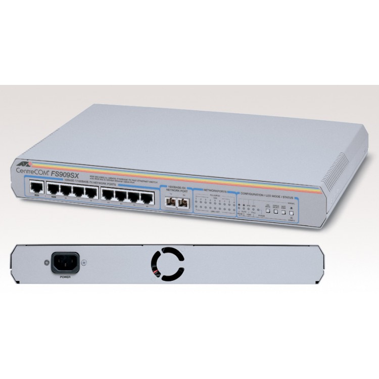 Switch Allied Telesyn AT-FS909SX - 8 porturi
