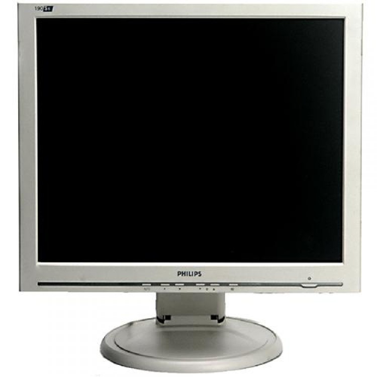 Monitor PHILIPS 190S6, LCD, 19 inch, 1280 x 1024, VGA, Fara picior