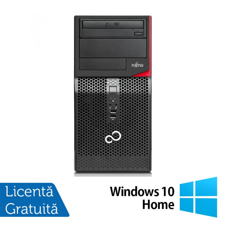 Calculator FUJITSU SIEMENS P410, Intel Core i3-3220 3.30GHz, 8GB DDR3, 500GB SATA, DVD-RW + Windows 10 Home