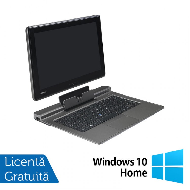 Laptop Refurbished Toshiba Portege Z10T-A-13K, Intel Core i5-4220Y 1.60GHz, 4GB DDR3, 128GB SSD, 11.6 inch, Full HD, Touchscreen + Windows 10 Home