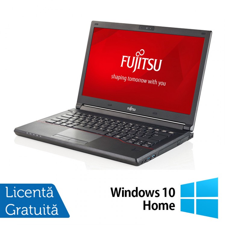 Laptop Refurbished FUJITSU SIEMENS Lifebook E544, Intel Core i5-4210M 2.60GHz, 8GB DDR3, 120GB SSD, 14 Inch + Windows 10 Home