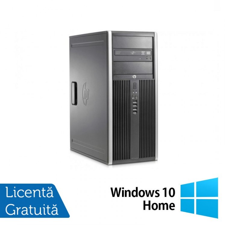 Calculator Refurbished HP 8200 Elite Tower, Intel Core i5-2400 3.10 GHz, 4GB DDR3, 250GB SATA, DVD-RW + Windows 10 Home