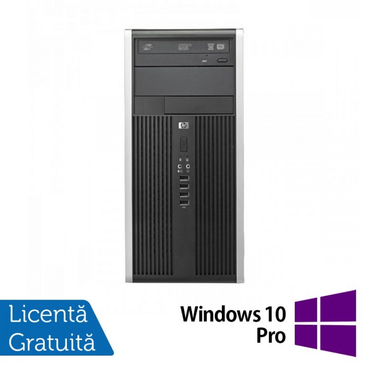 Calculator HP 6300 Tower, Intel Core i5-3470s 2.90GHz, 4GB DDR3, 250GB SATA, DVD-ROM + Windows 10 Pro