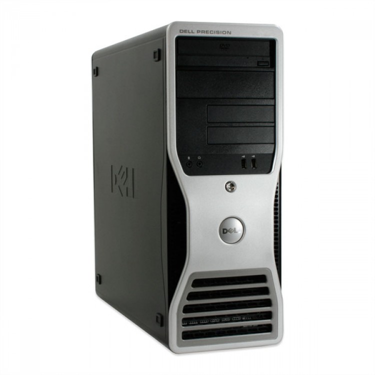 Workstation DELL Precision T5400, Intel Xeon Quad Core X5450 3.00GHz, 8GB DDR2, 250GB SATA, DVD-ROM