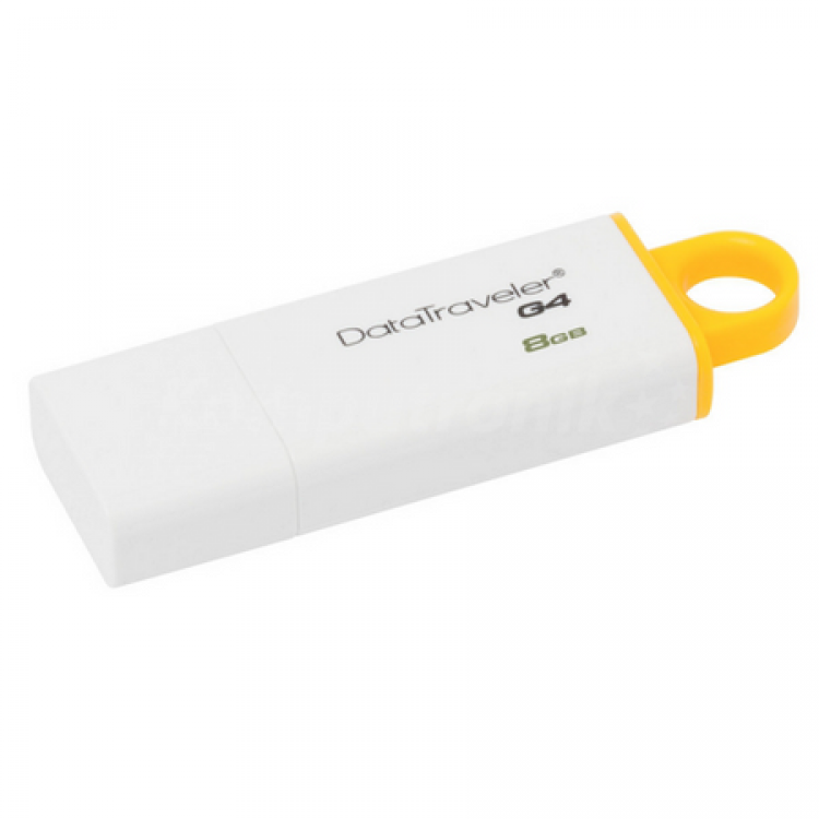 Stick Memorie USB Flash 8GB Data Traveler I G4, Galben, USB 3.0