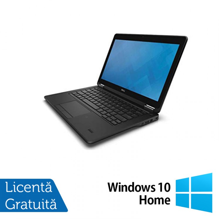 Laptop Dell Latitude E7250, Intel Core i5-5300U 2.30GHz, 8GB DDR3, 120GB SSD, 12 Inch + Windows 10 Home