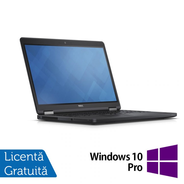Laptop DELL Latitude E5250, Intel Core i5-5300U 2.30GHz, 8GB DDR3, 500GB SATA, 13 Inch + Windows 10 Pro
