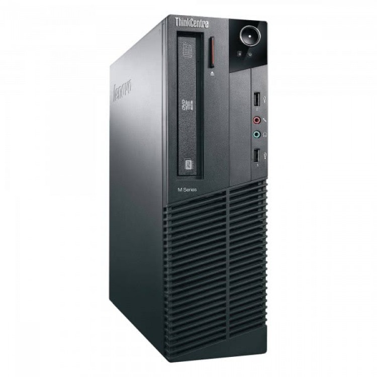 Calculator LENOVO ThinkCentre M81 Desktop, Intel Core i3-2100 3.10GHz, 4GB DDR3, 250GB SATA, DVD-ROM