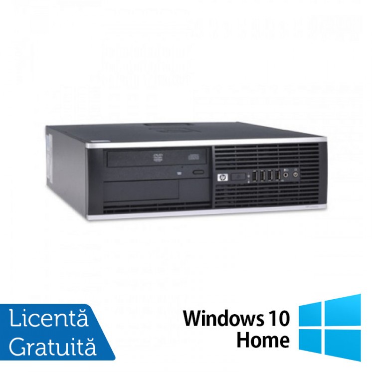 Calculator HP 6000 Pro Desktop, Intel Celeron Dual Core E3400 2.60GHz, 4GB DDR3, 250GB SATA, DVD-ROM + Windows 10 Home