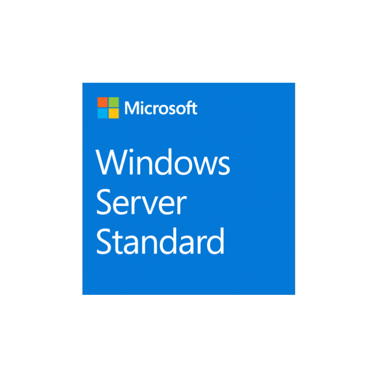 Windows Server Standard 2019, 64Bit, English, 1pk DSP OEI, DVD, 16 Core