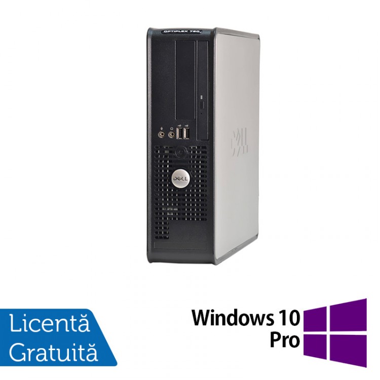 Calculator Dell 780 Desktop, Intel Pentium E5300 2.60GHz, 4GB DDR3, 320GB SATA, DVD-ROM + Windows 10 Pro