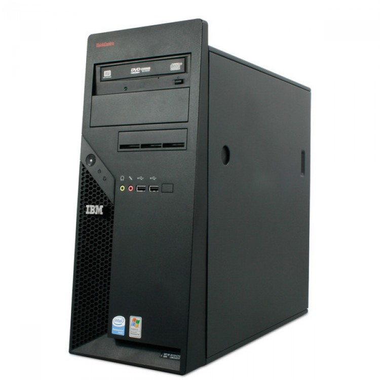 Calculator Lenovo M55 Tower, Intel Core2 Duo E6300 1.86 GHz, 4GB DDR2, 250GB SATA, DVD-ROM