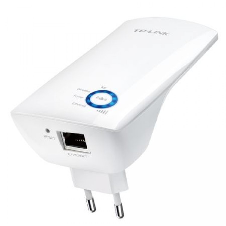 RANGE EXTENDER TP-LINK wireless 300Mbps, 1 port 10/100Mbps, 2 antene interne, 2.4GHz
