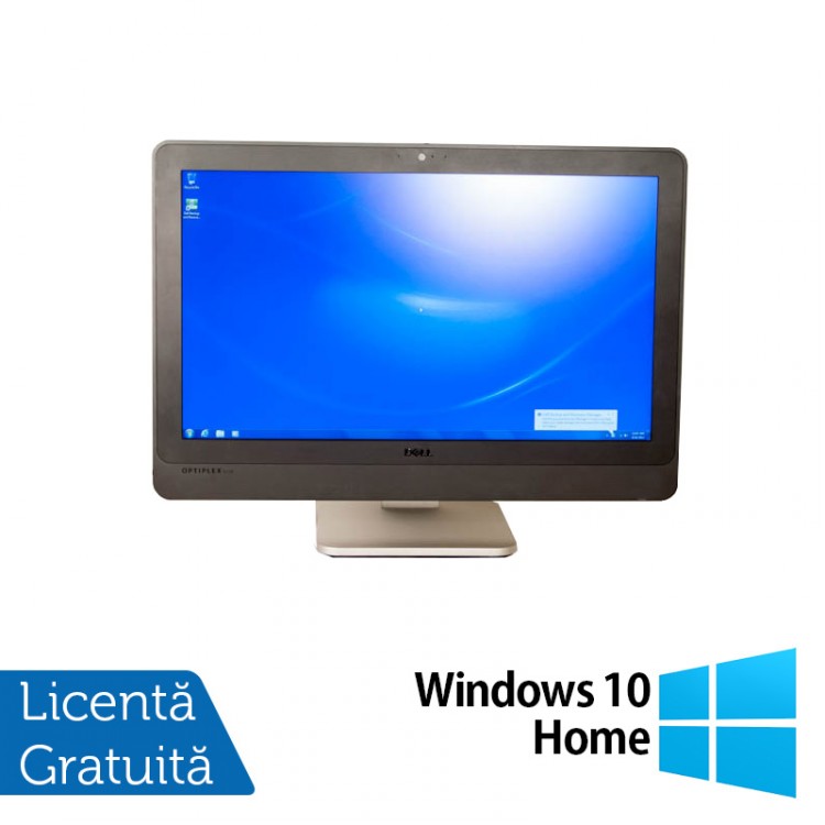 All In One DELL 9010 23 inch, Intel Core i5-3570s 3.10GHz, 4GB DDR3, 250GB SATA, DVD-RW + Windows 10 Home
