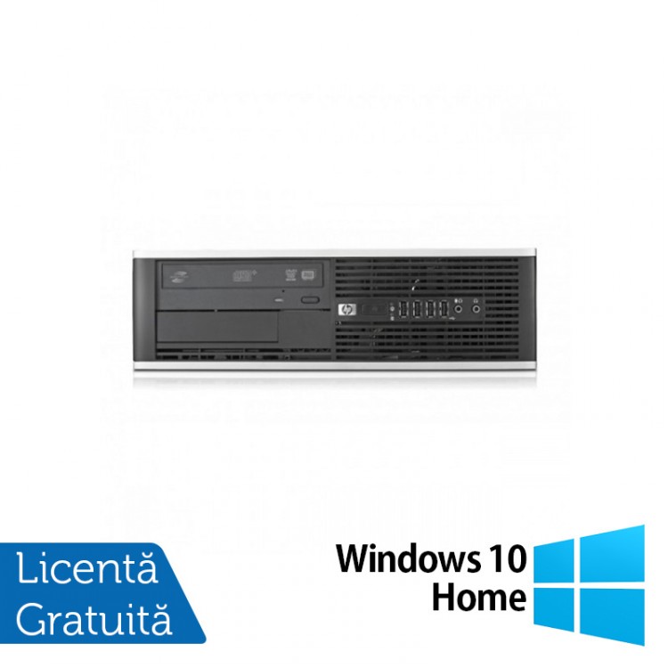Calculator HP Compaq 6300 Pro SFF, Intel Core i3-3220 3.30 GHz, 4GB DDR3, 250GB SATA, DVD-RW + Windows 10 Home