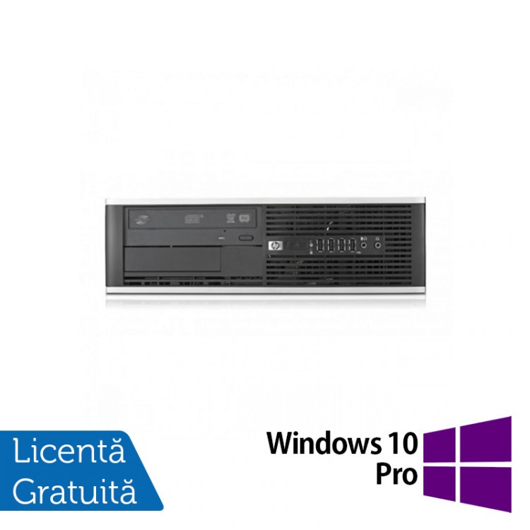 Calculator HP Compaq 6300 Pro SFF, Intel Core i3-3220 3.30 GHz, 4GB DDR3, 250GB SATA, DVD-RW + Windows 10 Pro