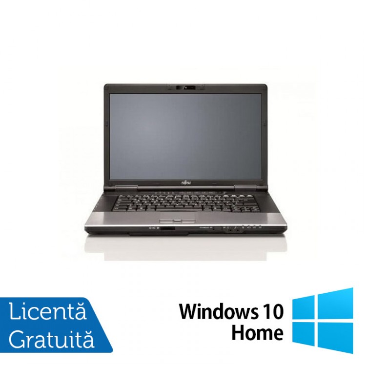 Laptop FUJITSU SIEMENS Lifebook S752, Intel Core i3-3120M 2.50GHz, 4GB DDR3, 320GB SATA, DVD-RW + Windows 10 Home