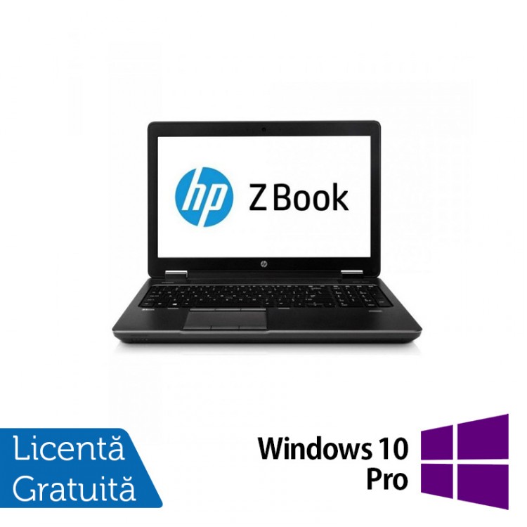 Laptop Hp Zbook 14, Intel Core i7-4600U 2.10GHz, 8GB DDR3, 240GB SSD, 14 inch + Windows 10 Pro