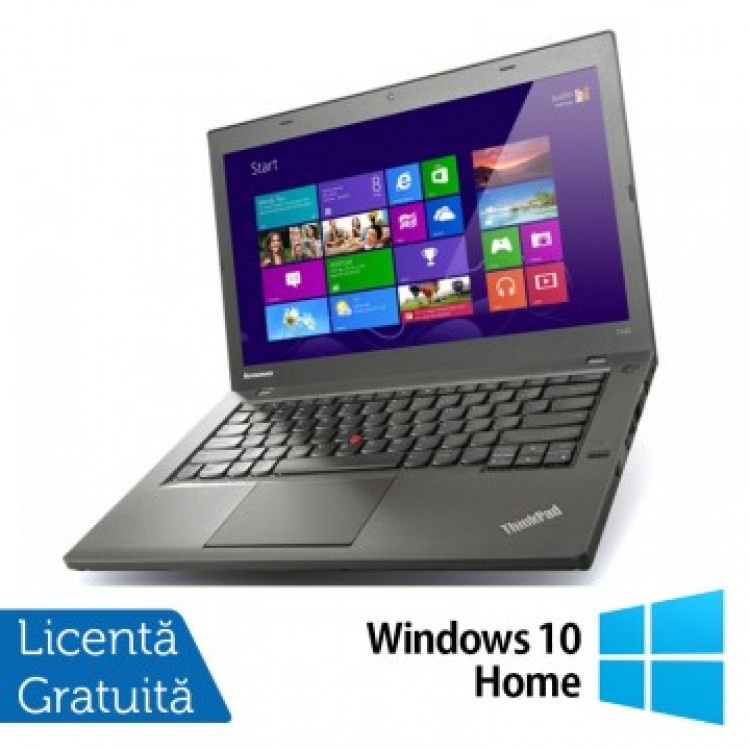 Laptop LENOVO ThinkPad T440P, Intel Core i5-4200M 2.5GHz, 8GB DDR3, 320GB SATA, DVD-RW, 14 Inch + Windows 10 Home