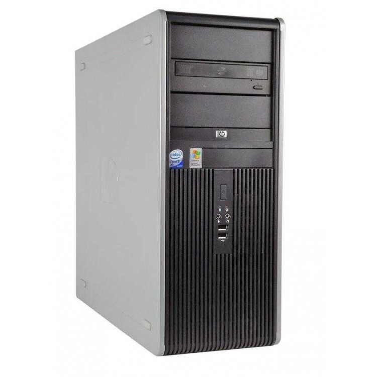 Calculator HP DC7900 Tower, Intel Core 2 Quad Q9400 2.66GHz, 4GB DDR3, 150GB SATA, DVD-RW
