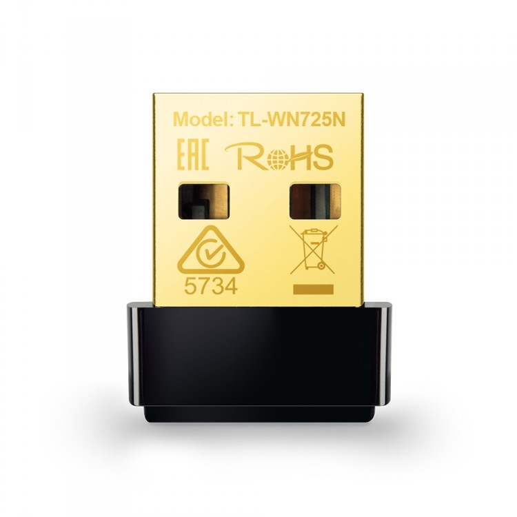 ADAPTOR RETEA TP-LINK wireless Nano, 150Mbps, 2.4GHz, TL-WN725N