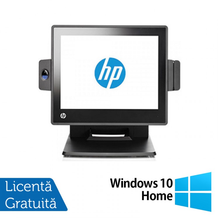 Sistem POS HP RP7 7800, Procesor Intel G540 2.50GHz, 2GB DDR3, 320GB SATA + Windows 10 Home