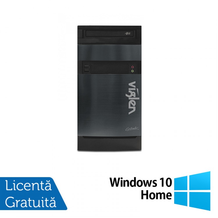 Calculator Viglen Tower, Intel Core i7-4790 3.6GHz, 4GB DDR3, 500GB SATA, DVD-RW + Windows 10 Home