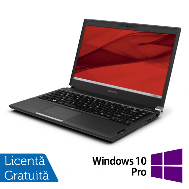 Laptop Toshiba Portege R940, Intel Core i5-3340M 2.70GHz, 4GB DDR3, 320GB SATA, DVD-RW, 13.3 Inch + Windows 10 Pro